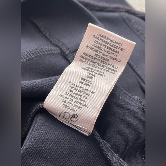 New Free People Sweet Talk Frill Mini Dress In Black Size M - Picture 10 of 13